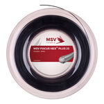 Tenisové Struny MSV Focus-HEX  plus 25 200m schwarz
